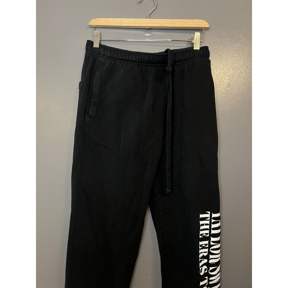 Taylor Swift Eras Tour Sweatpants Womens Small Black Joggers Lounge Pants